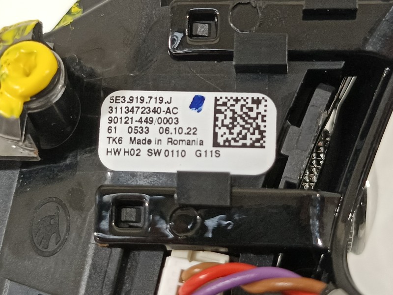 Recambio de mando volante para skoda octavia combi (5e5) ambition referencia OEM IAM 5E3919719J 5E3419093B 3128799W29AF