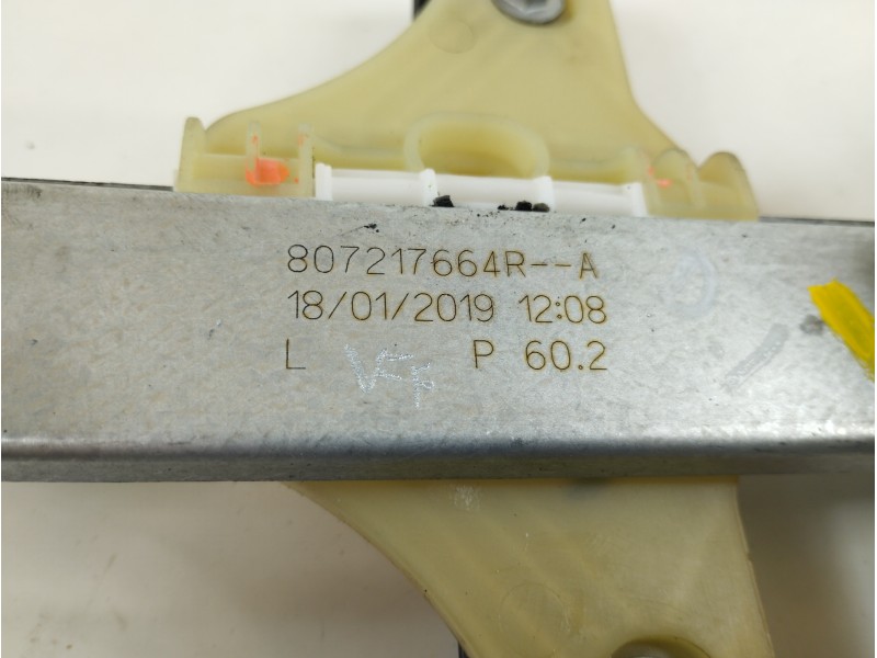 Recambio de elevalunas delantero izquierdo para dacia duster ii sl 2019 referencia OEM IAM 807217664R  