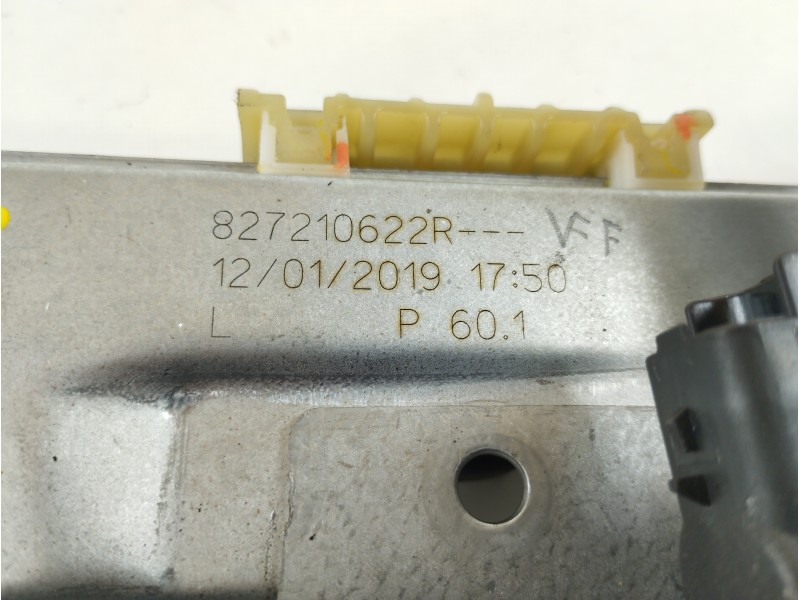 Recambio de elevalunas trasero izquierdo para dacia duster ii sl 2019 referencia OEM IAM 827210622R  