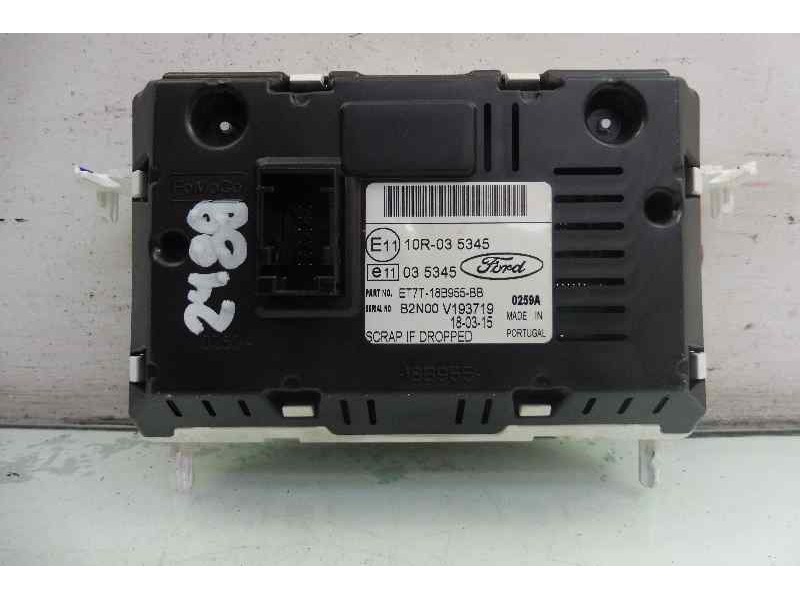 Recambio de pantalla multifuncion para ford tourneo courier (c4a) trend referencia OEM IAM ET7T18B955BB 10R035345 
