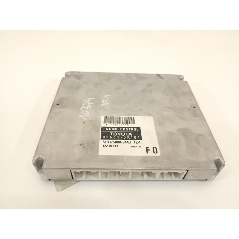 Recambio de centralita motor uce para toyota corolla verso (r1) 2.2 d-4d luna referencia OEM IAM 896610F01 1758009440 