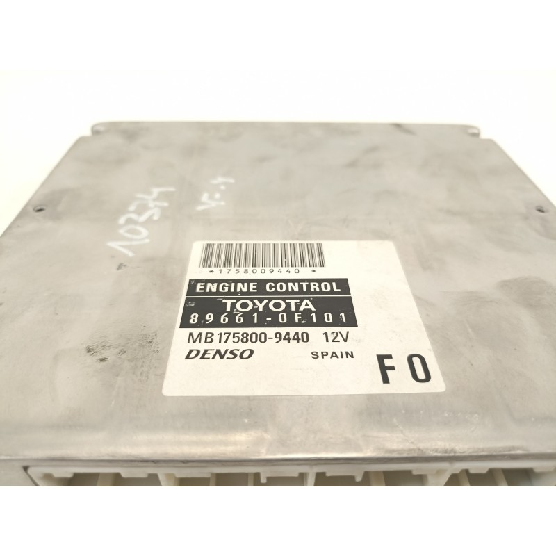 Recambio de centralita motor uce para toyota corolla verso (r1) 2.2 d-4d luna referencia OEM IAM 896610F01 1758009440 