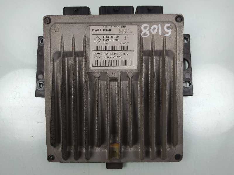 Recambio de centralita motor uce para renault clio iii confort expression referencia OEM IAM 8200399038 8200513163 