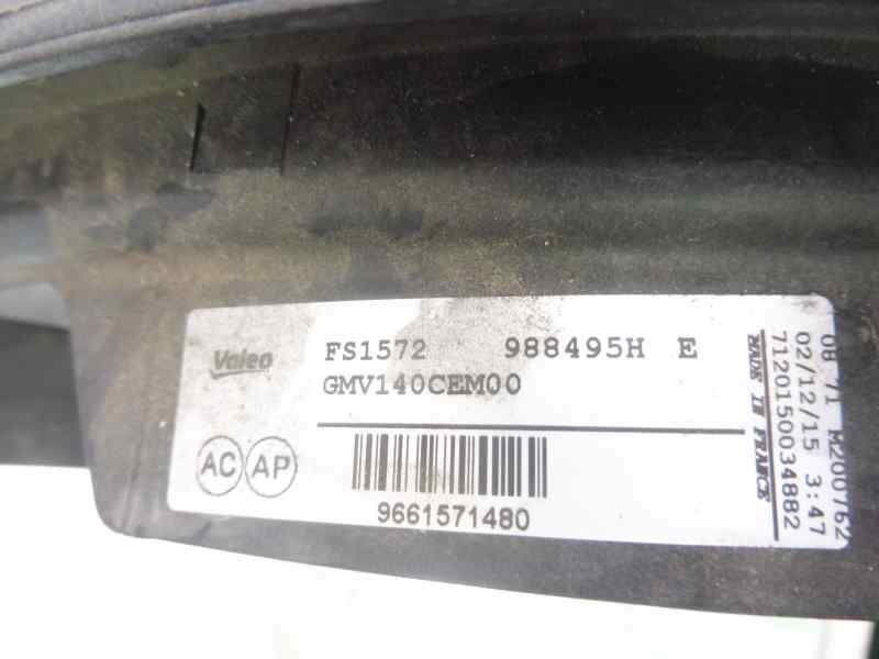 Recambio de electroventilador para citroën berlingo station wagon feel referencia OEM IAM 9661571480  