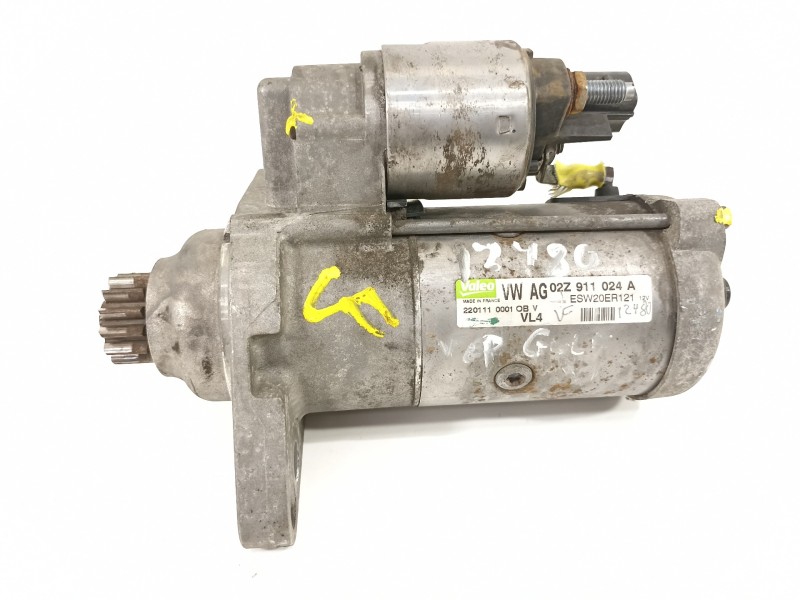 Recambio de motor arranque para volkswagen golf vi (5k1) advance bluemotion referencia OEM IAM 02Z911024A  