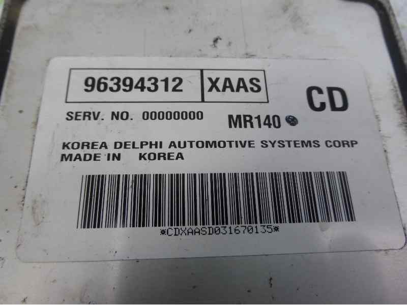 Recambio de centralita motor uce para chevrolet kalos 1.4 se referencia OEM IAM 96394312  
