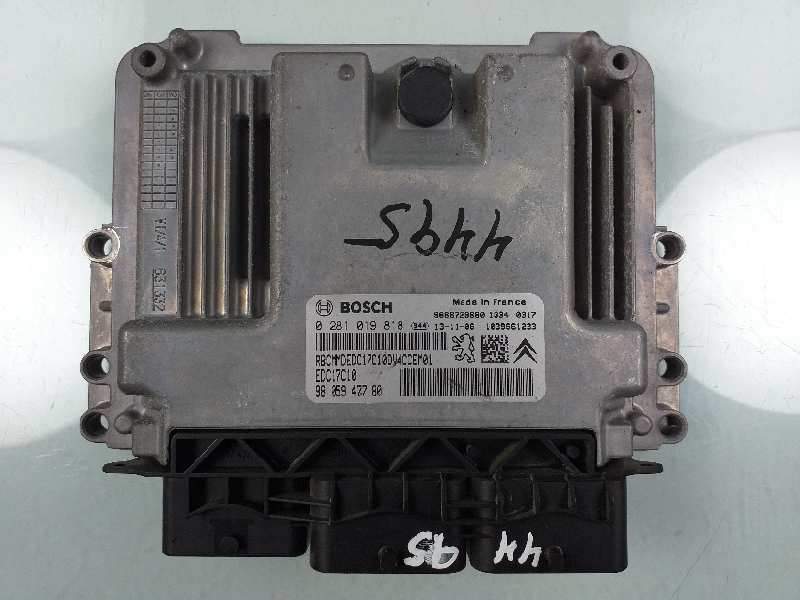 CENTRALITA MOTOR UCE 9805947780 0281019818 9666729680