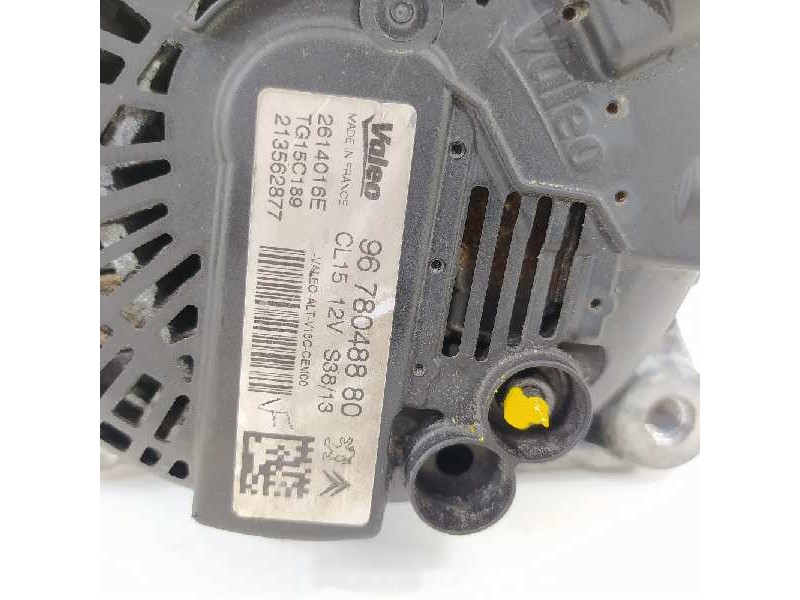 Recambio de alternador para peugeot 308 active referencia OEM IAM 9678048880  