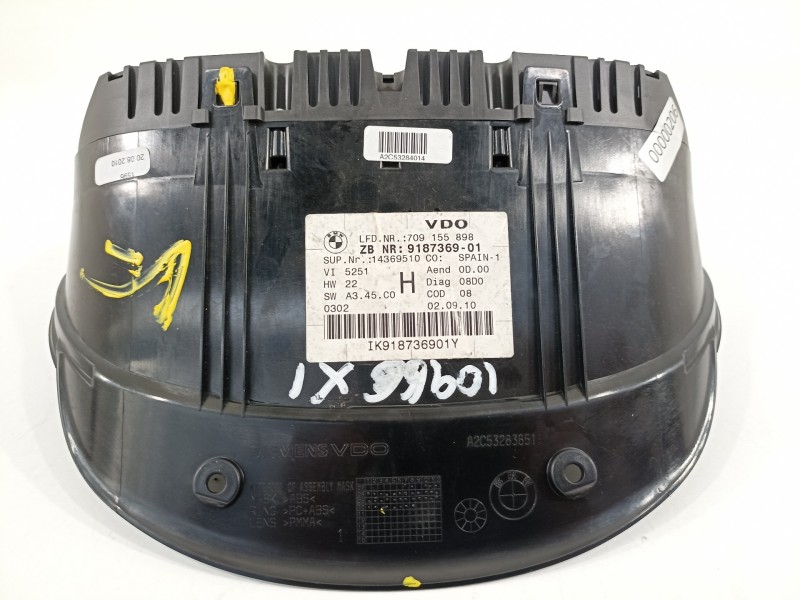 Recambio de cuadro instrumentos para bmw x1 (e84) 2.0 turbodiesel cat referencia OEM IAM 62109187369 9187369 