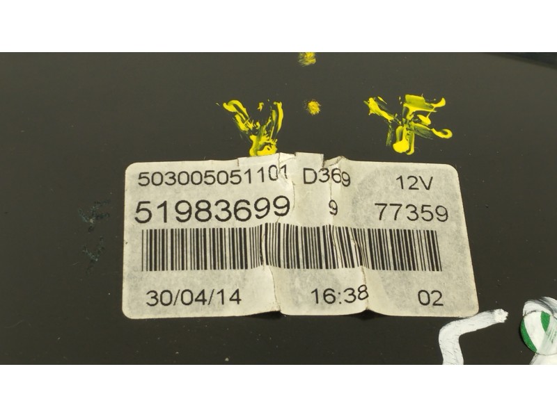 Recambio de cuadro instrumentos para ford ka (ccu) black edition referencia OEM IAM 51983699  