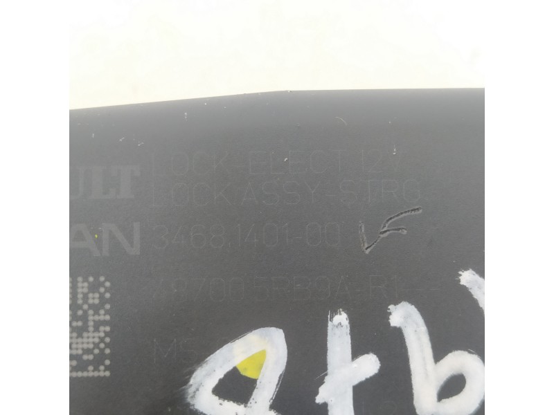 Recambio de antirrobo para dacia duster ii sl 2019 referencia OEM IAM 34681401  