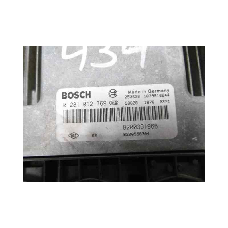 Recambio de centralita motor uce para renault megane ii familiar privilege luxe referencia OEM IAM 8200391966 0281012769 8200558