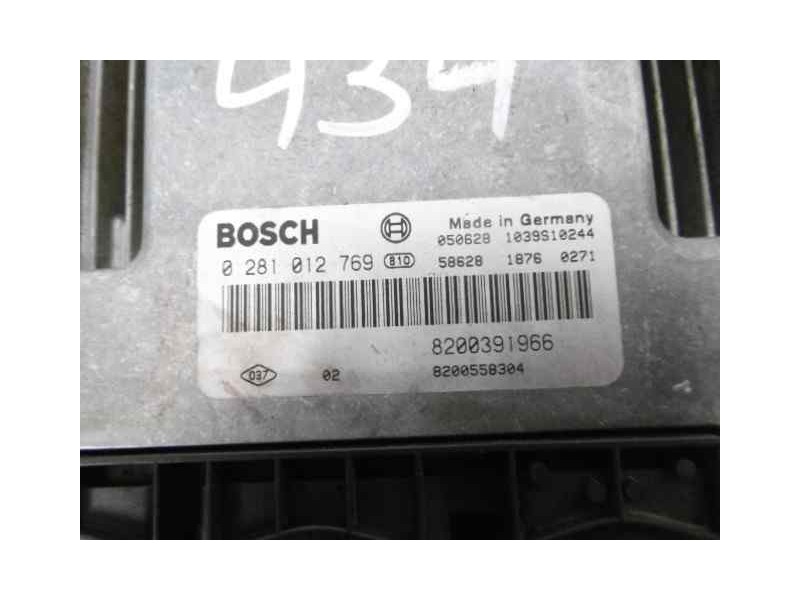 Recambio de centralita motor uce para renault megane ii familiar privilege luxe referencia OEM IAM 8200391966 0281012769 8200558