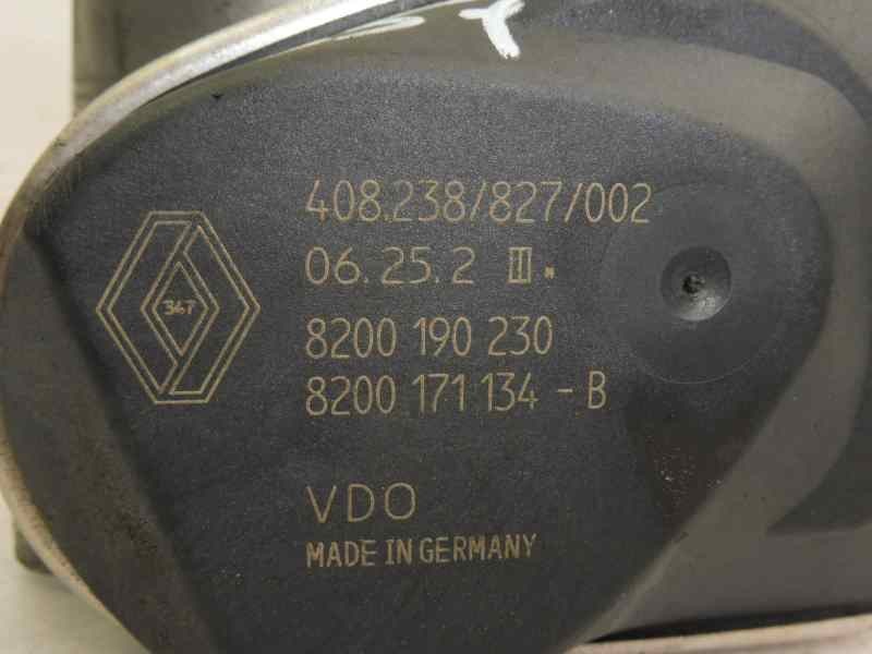 Recambio de caja mariposa para renault megane ii classic berlina confort dynamique referencia OEM IAM 8200190230 8200171134 