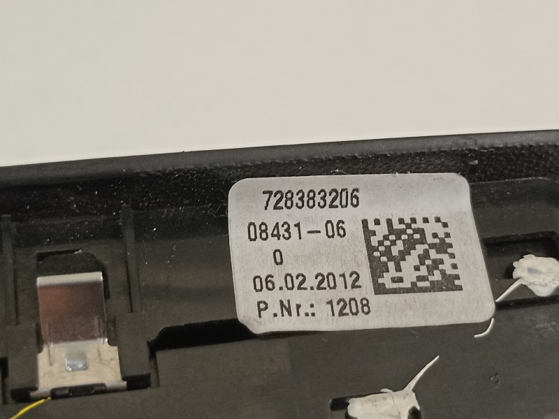 Recambio de mando elevalunas delantero izquierdo para bmw serie 3 lim. (f30) 320d referencia OEM IAM 9208109 728383206 