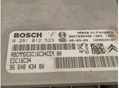 Recambio de centralita motor uce para citroën c3 pluriel 1.4 hdi referencia OEM IAM 9664843480 281012523  2