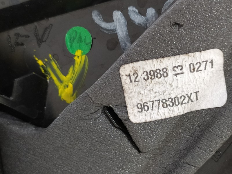 Recambio de retrovisor derecho para peugeot 308 active referencia OEM IAM 96778302XT  