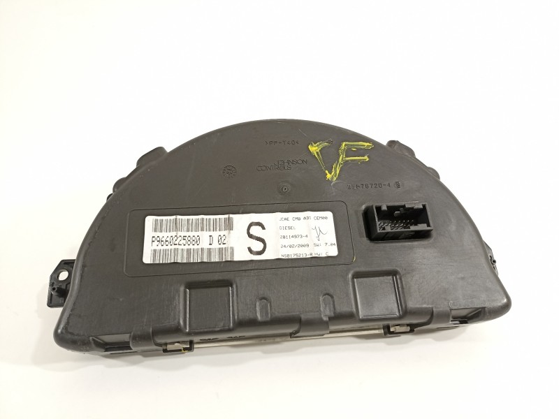 Recambio de cuadro instrumentos para citroën c3 pluriel 1.4 hdi referencia OEM IAM 9660225880  