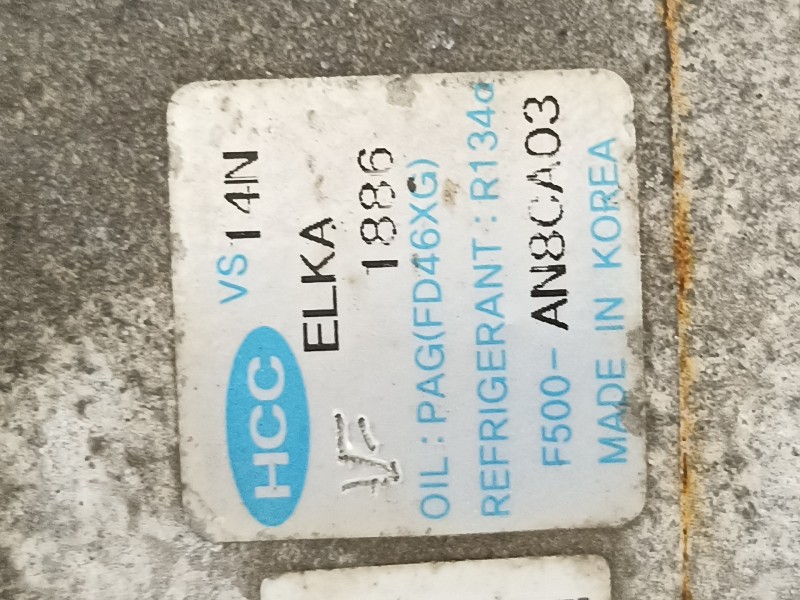 Recambio de compresor aire acondicionado para hyundai i30 classic referencia OEM IAM F500AN8CA03 977012H240 