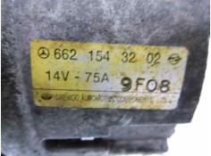 Recambio de alternador para ssangyong musso 2.9 tdi grand lux referencia OEM IAM 6621543202   2
