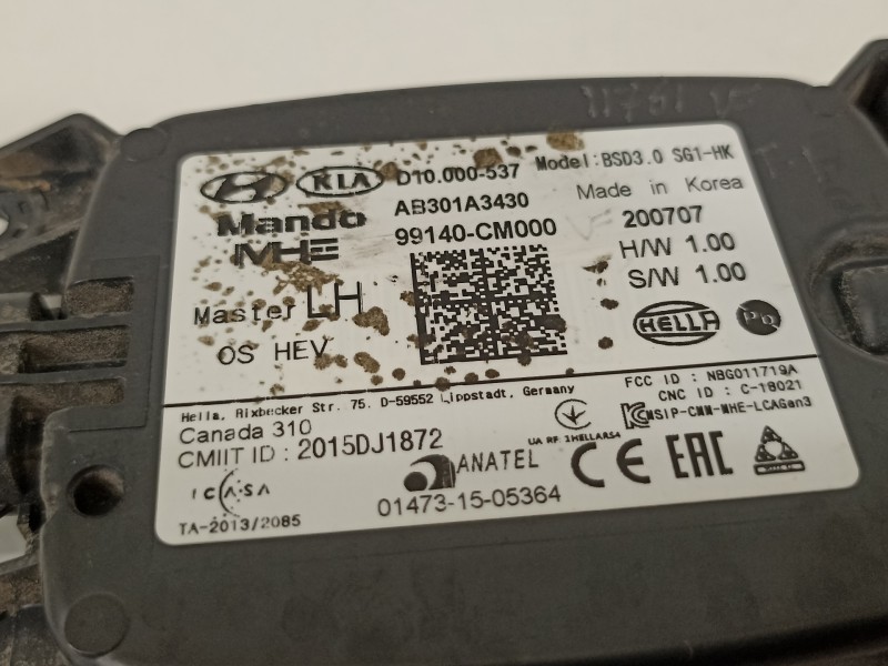 Recambio de sensor para hyundai kona klass hybrid 2wd referencia OEM IAM 99140CM000  