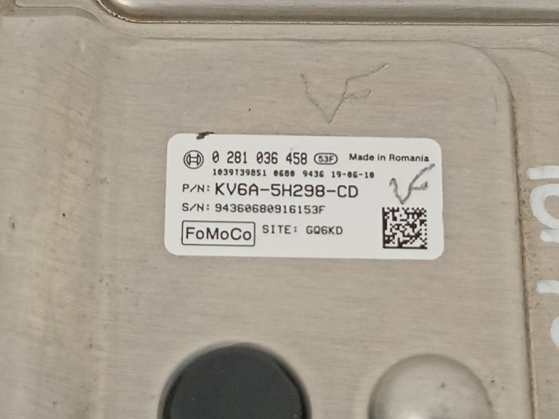 Recambio de modulo electronico para ford tourneo connect trend referencia OEM IAM KV6A5H298CD 0281036458 