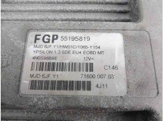Recambio de centralita motor uce para lancia ypsilon (101) 1.3 16v multijet platino referencia OEM IAM 55195819   2