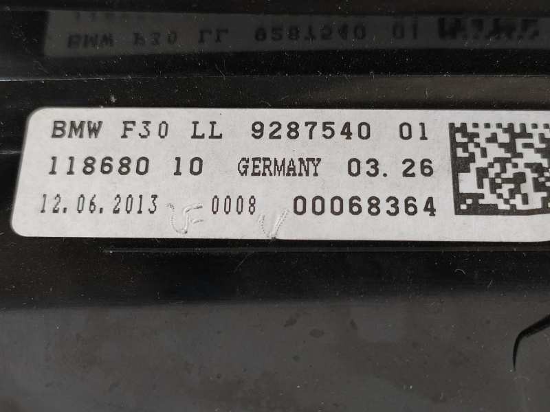 Recambio de pantalla multifuncion para bmw serie 3 lim. (f30) 320d referencia OEM IAM 9287540 928754001 