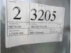 Recambio de elevalunas trasero derecho para volkswagen passat berlina (3b3) advance referencia OEM IAM 3B5839752CM 3B5839756C  2