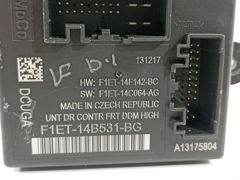 Recambio de modulo electronico para ford kuga (cbs) trend referencia OEM IAM F1ET14B531BG  
