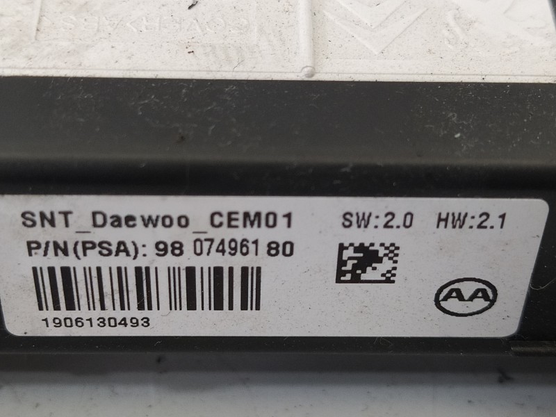 Recambio de luz interior para peugeot 308 active referencia OEM IAM 96887290PR 9877821577 