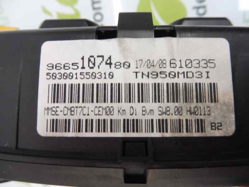 Recambio de cuadro instrumentos para peugeot 308 confort referencia OEM IAM 9665107480 503001550315 