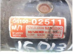 Recambio de motor arranque para hyundai atos (mx) gl referencia OEM IAM 3610002511   2