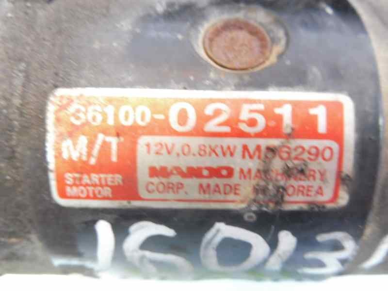 Recambio de motor arranque para hyundai atos (mx) gl referencia OEM IAM 3610002511  