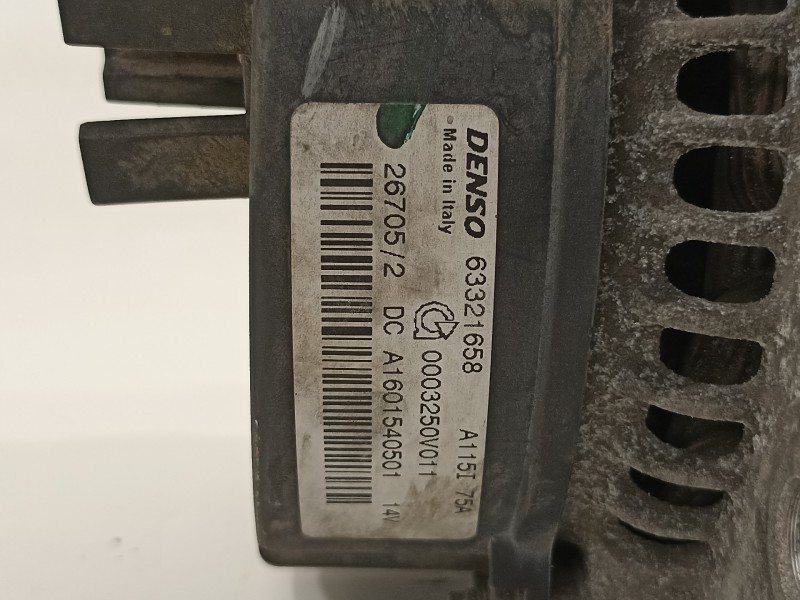 Recambio de alternador para smart cabrio 0.7 turbo cat referencia OEM IAM 63321658  