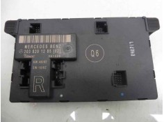 Recambio de modulo confort para mercedes-benz clase c (w203) berlina 180 compressor (203.046) referencia OEM IAM 2038201285