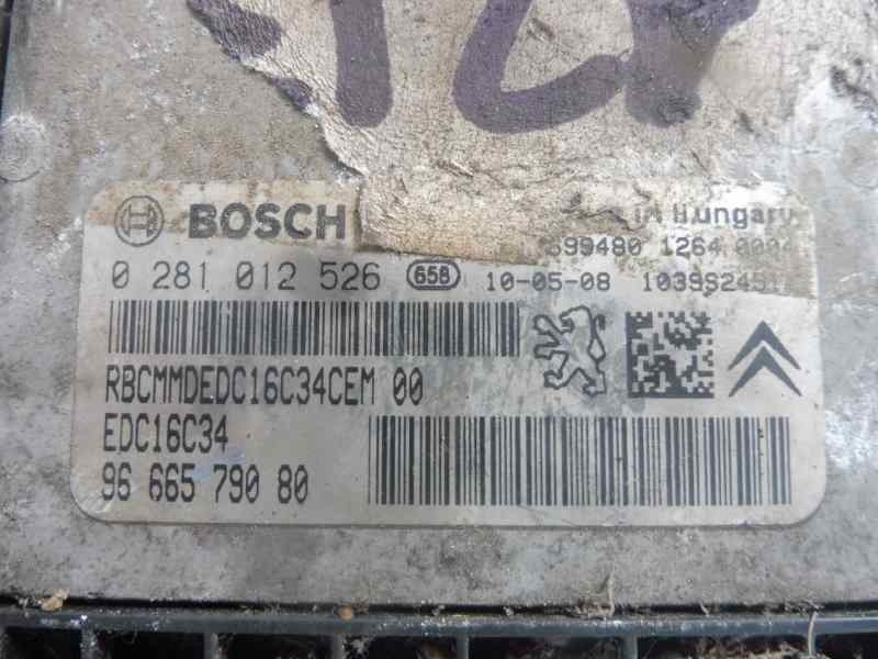 Recambio de centralita motor uce para peugeot 206+ básico referencia OEM IAM 9666579080 0281012526 
