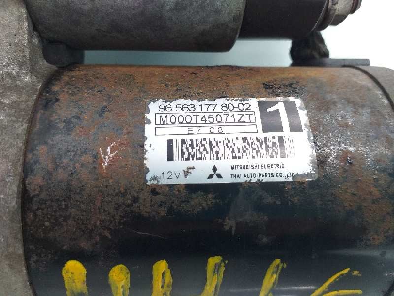 Recambio de motor arranque para citroën c2 furio referencia OEM IAM 9656317780 M000T45071ZT 