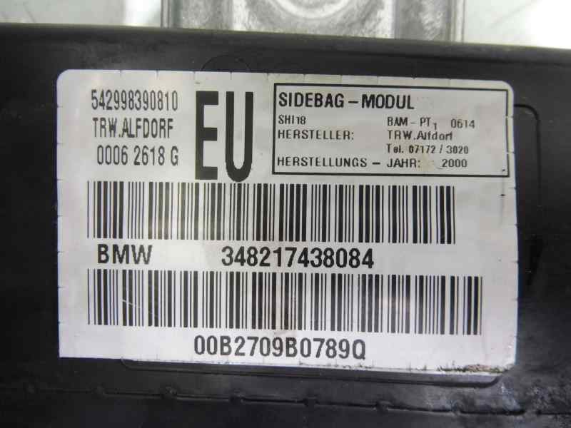Recambio de airbag lateral delantero derecho para bmw serie 3 touring (e46) 330d referencia OEM IAM 348217438084  
