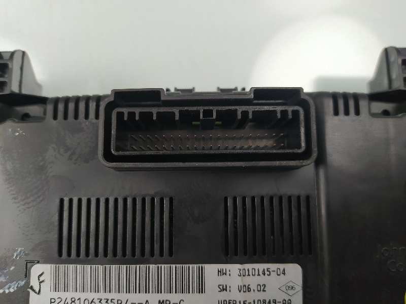 Recambio de cuadro instrumentos para renault megane iv berlina 5p zen referencia OEM IAM 248106335R  