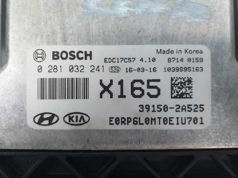 Recambio de centralita motor uce para kia carens ( ) basic referencia OEM IAM 391502A525 0281032241 