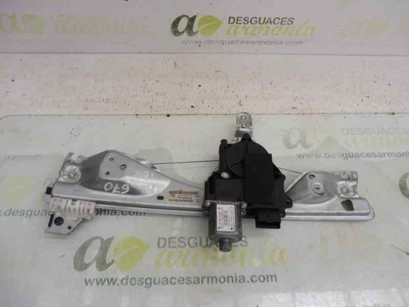 Recambio de elevalunas trasero izquierdo para peugeot 308 confort referencia OEM IAM 9659826780 9659834880 0130822371