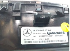 Recambio de mando climatizador para mercedes-benz clase c (w205) familiar c 220 t cdi bluetec edition 1 (205.204) referencia OEM 2