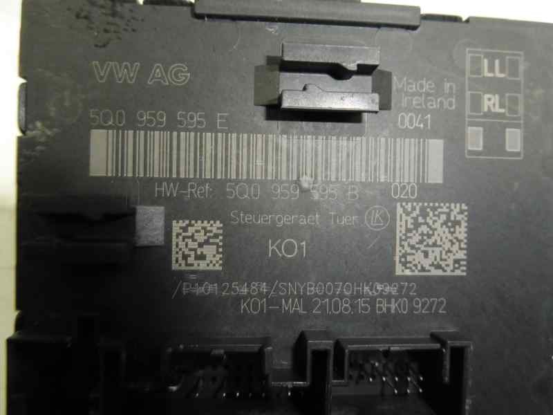 Recambio de modulo electronico para audi a3 sportback (8va) attraction referencia OEM IAM 5Q0959595E 5Q0959595B 