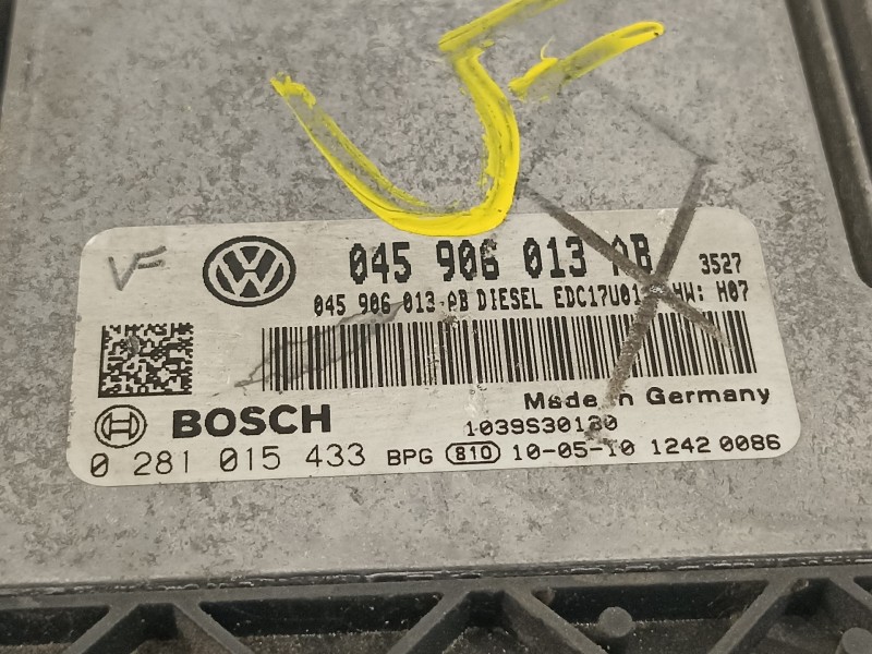 Recambio de centralita motor uce para seat ibiza sc (6j1) ecomotive referencia OEM IAM 045906013AB 0281015433 