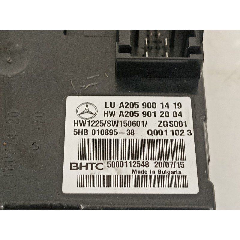Recambio de modulo electronico para mercedes-benz clase c (w205) familiar c 220 t cdi bluetec edition 1 (205.204) referencia OEM