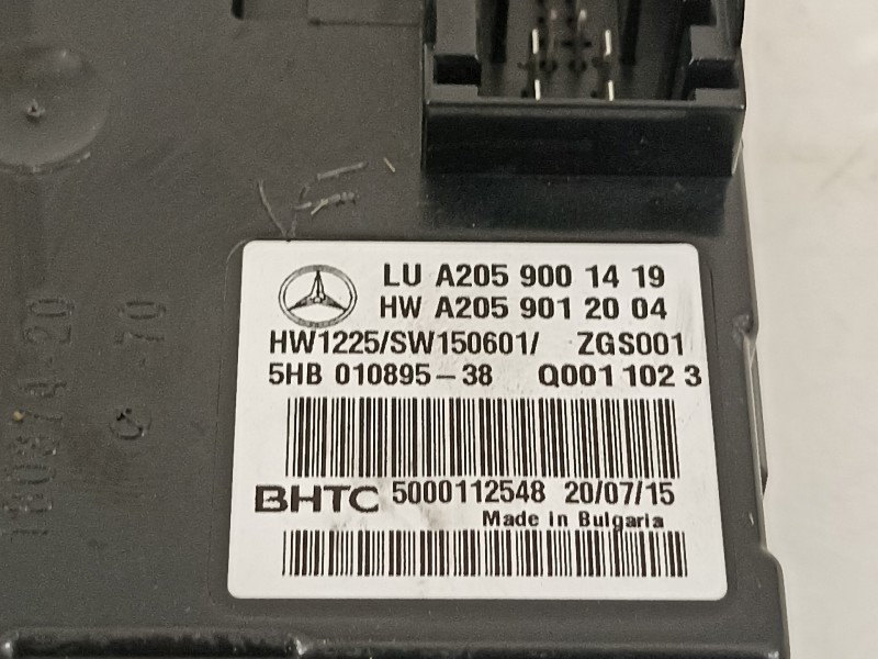 Recambio de modulo electronico para mercedes-benz clase c (w205) familiar c 220 t cdi bluetec edition 1 (205.204) referencia OEM