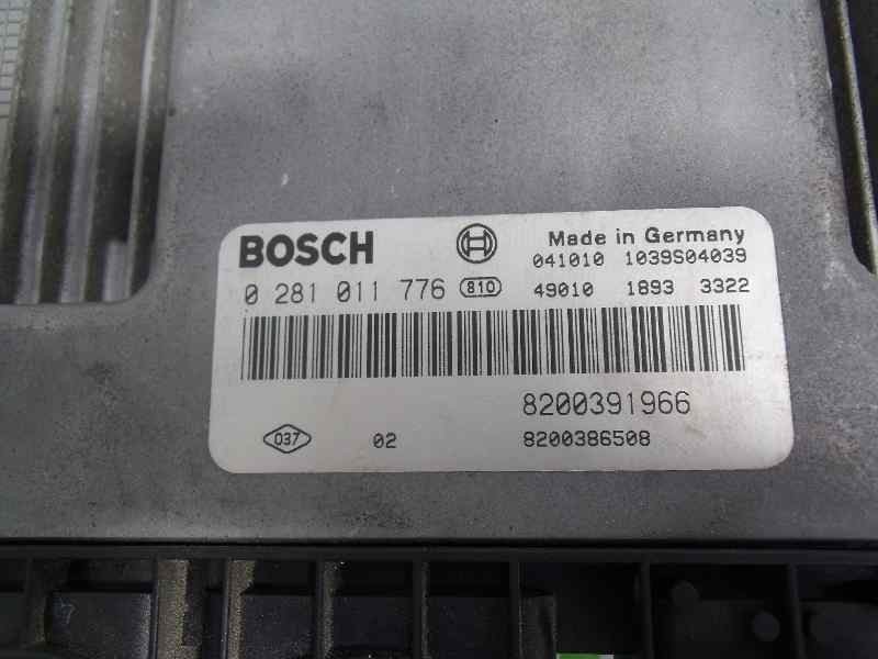 Recambio de centralita motor uce para renault scenic ii luxe privilege referencia OEM IAM 8200391966 8200386508 0281011776