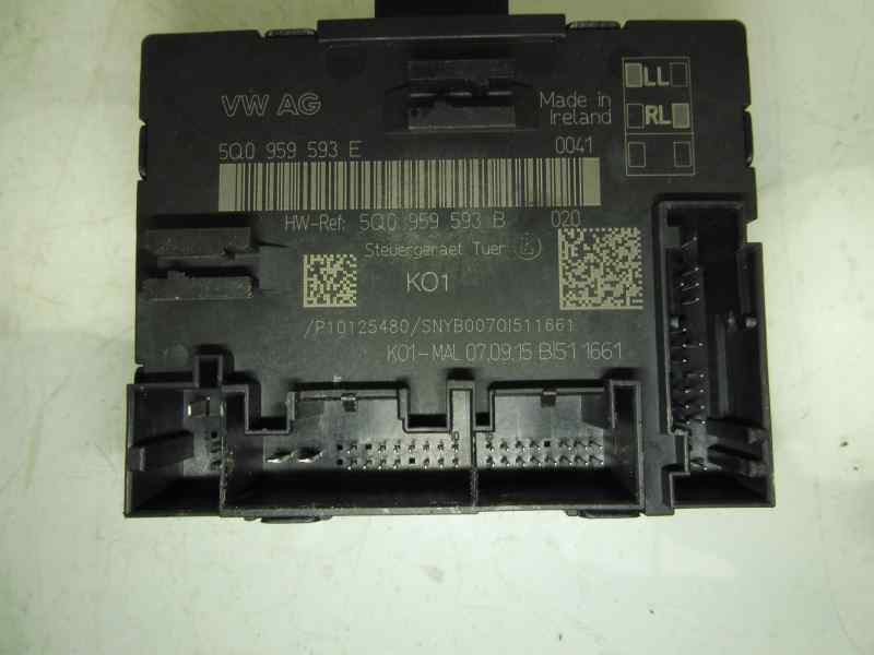 Recambio de modulo electronico para audi a3 sportback (8va) attraction referencia OEM IAM 5Q0959593E 5Q0959593B 
