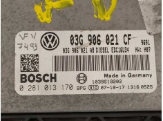 Recambio de centralita motor uce para volkswagen eos (1f7) 2.0 tdi referencia OEM IAM  0281013170  2